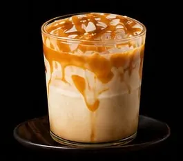 Nile Caramel served in a glass