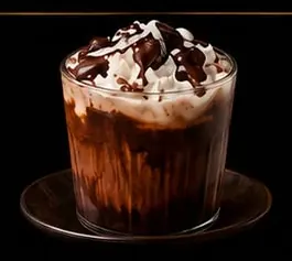 The Obsidian served in a glass
